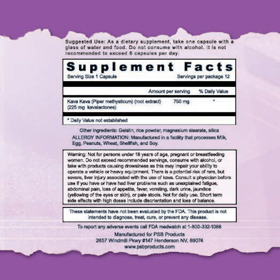 Kava (100) Capsules
